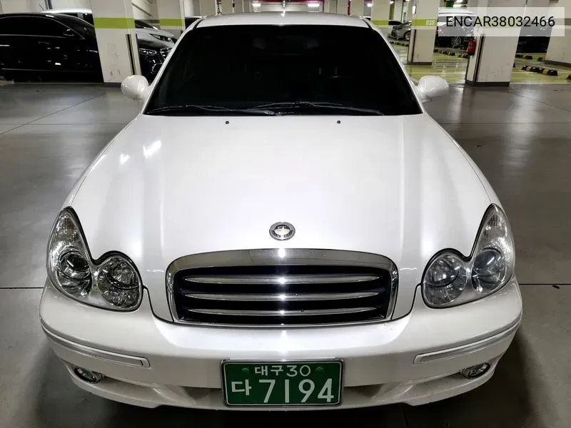 New Ef Sonata 2.0 Gvs Basic Type VIN: ENCAR38032466 Lot: 38032466