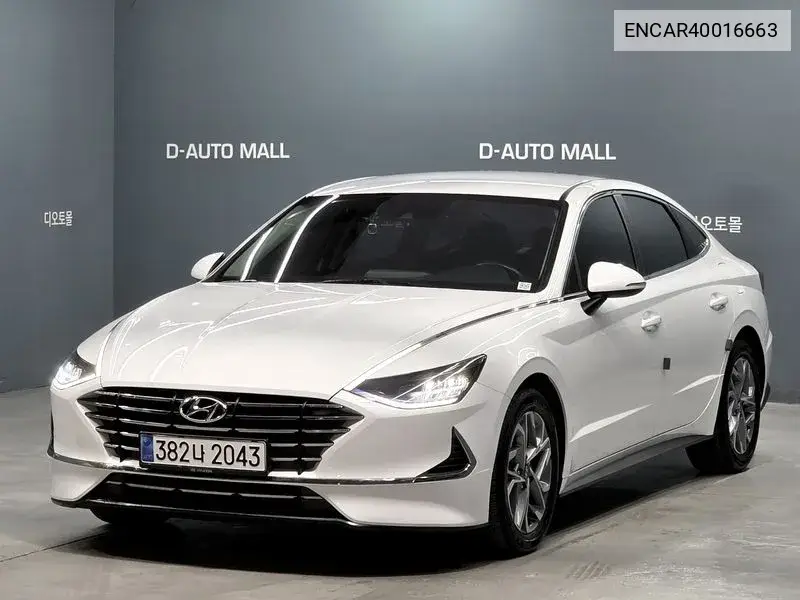 Sonata (Dn8) 2.0 Lpg (For Rental) Smart VIN: ENCAR40016663 Lot: 40016663