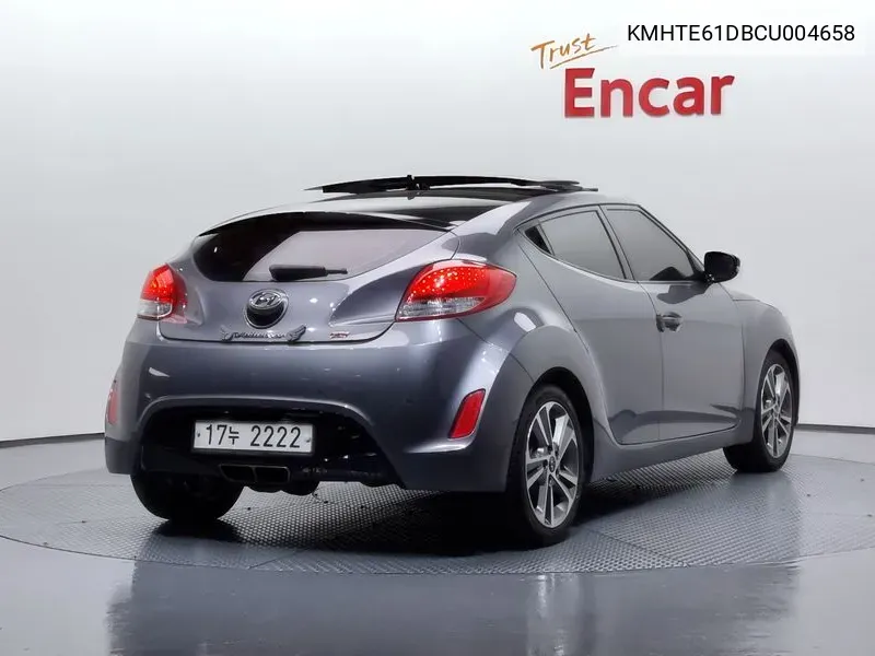 Veloster Extreme VIN: KMHTE61DBCU004658 Lot: 38793192