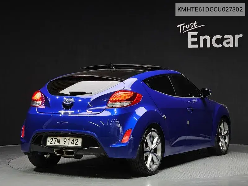 Veloster Dct Pack VIN: KMHTE61DGCU027302 Lot: 39822753
