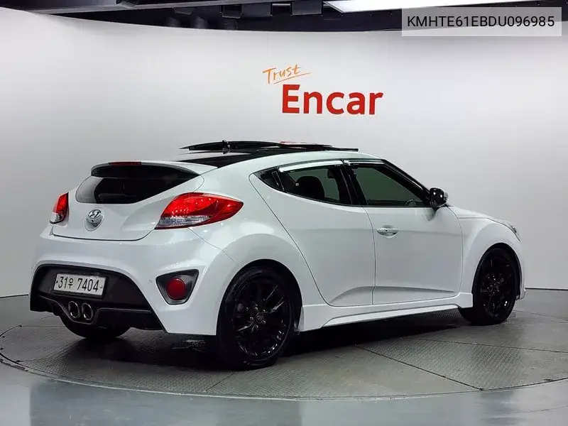 Veloster Turbo Gdi Extreme VIN: KMHTE61EBDU096985 Lot: 39582736