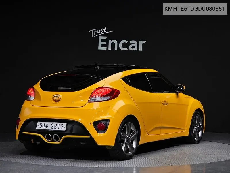 Veloster Dct Pack VIN: KMHTE61DGDU080851 Lot: 37405724