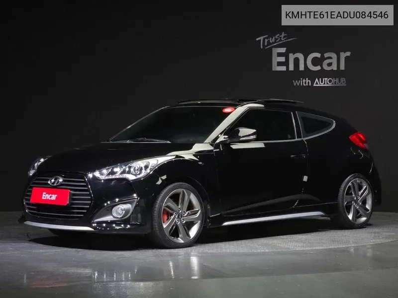 Hyundai Veloster Turbo Gdi Extreme VIN: KMHTE61EADU084546 Lot: 38057266