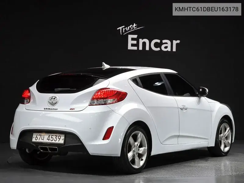 Veloster Pyl VIN: KMHTC61DBEU163178 Lot: 39721349