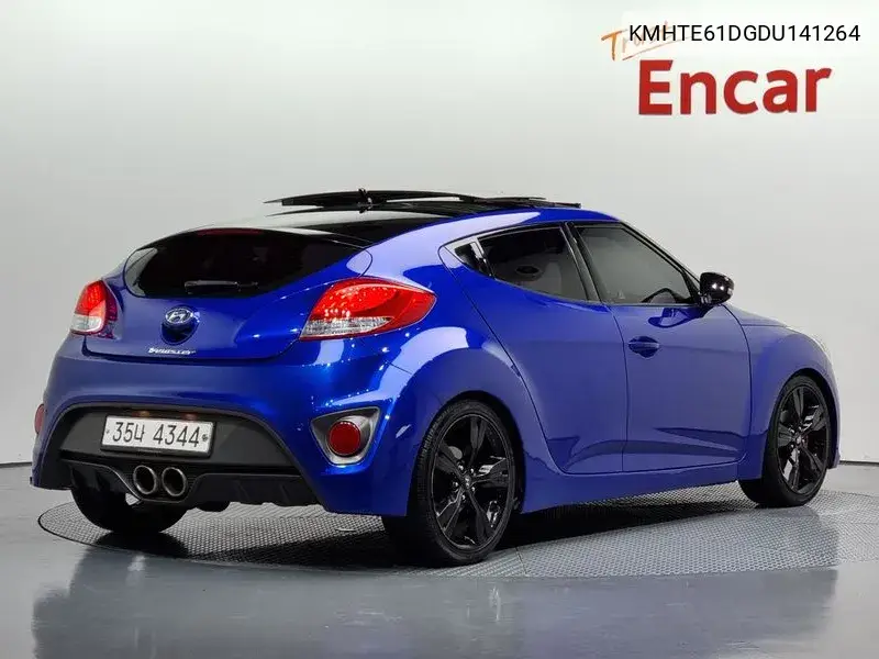 Veloster Dct Pack VIN: KMHTE61DGDU141264 Lot: 39905129