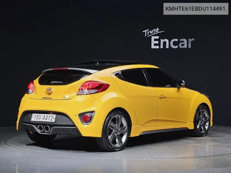 Veloster Turbo Gdi Extreme VIN: KMHTE61EBDU114491 Lot: 39993030