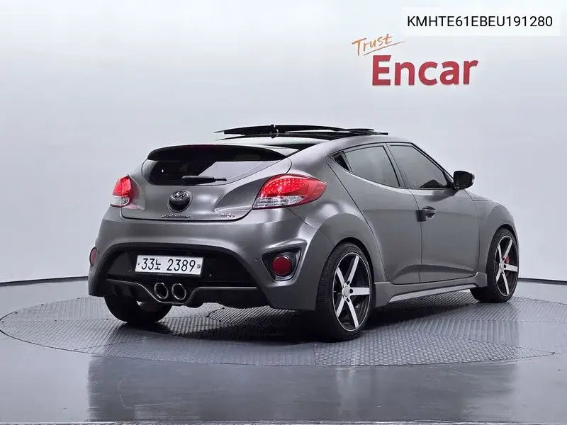 Veloster Turbo D Specification VIN: KMHTE61EBEU191280 Lot: 40149374