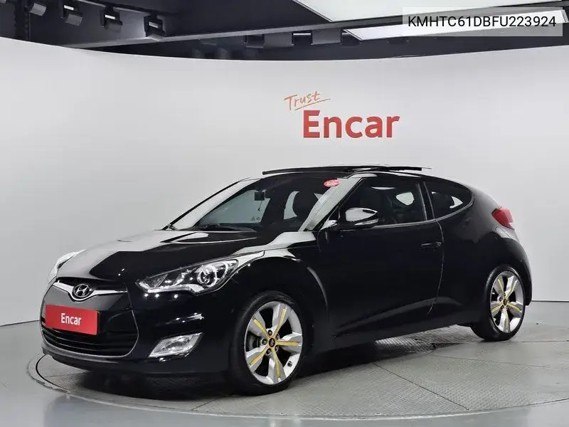Veloster Pyl VIN: KMHTC61DBFU223924 Lot: 39627312