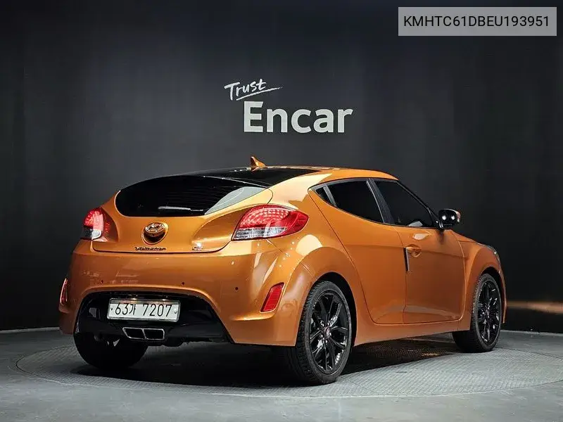 Veloster Pyl VIN: KMHTC61DBEU193951 Lot: 39636580