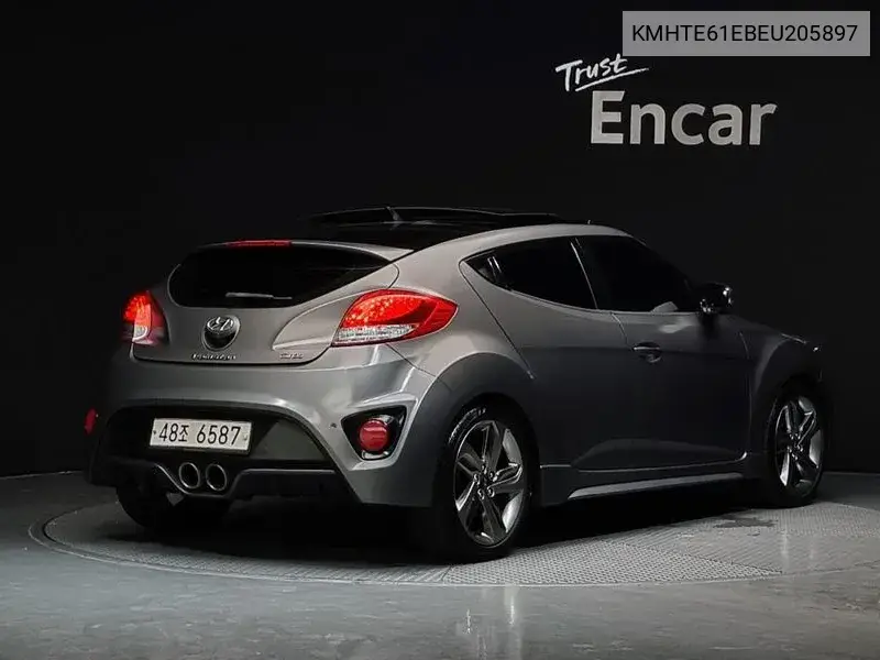 Veloster Turbo D Specification VIN: KMHTE61EBEU205897 Lot: 39985239