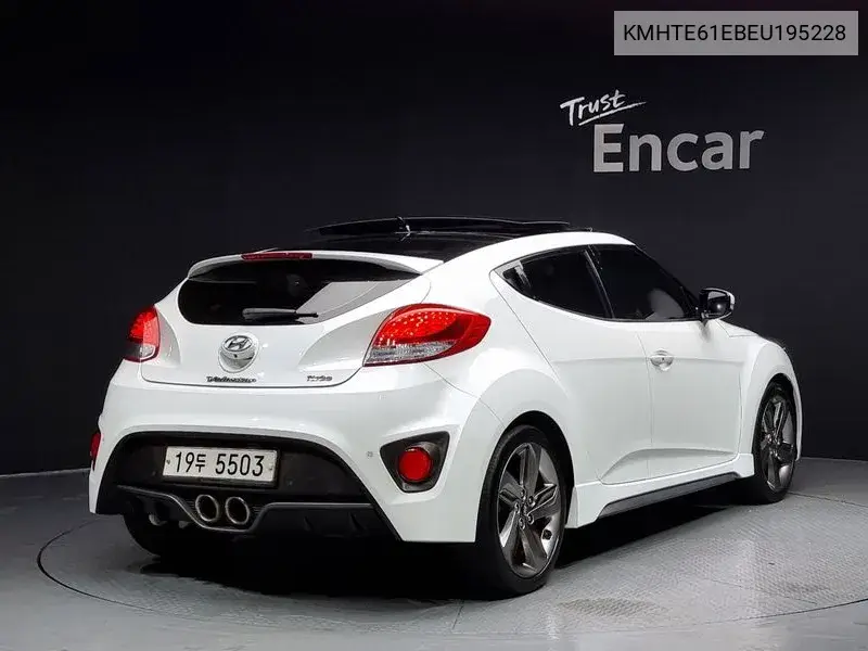 Veloster Turbo D Specification VIN: KMHTE61EBEU195228 Lot: 40144426