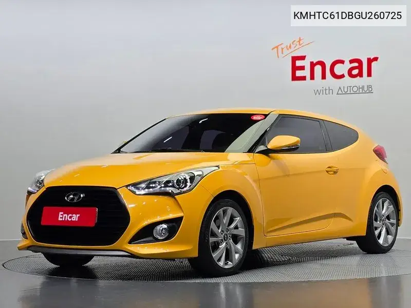 The New Veloster 1.6 Pyl VIN: KMHTC61DBGU260725 Lot: 39618229