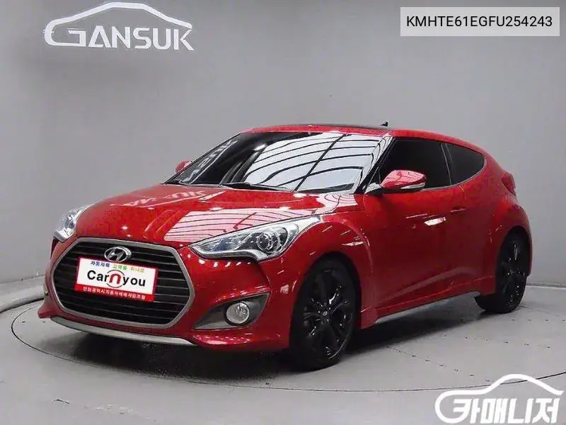 The New Veloster 1.6 Turbo Dip VIN: KMHTE61EGFU254243 Lot: 39632702