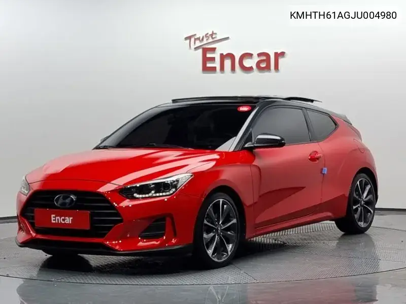 Veloster (Js) 1.4 Turbo Modern Core VIN: KMHTH61AGJU004980 Lot: 39613930
