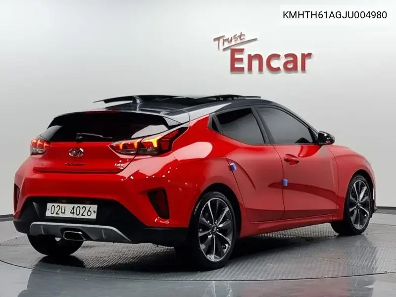 Veloster (Js) 1.4 Turbo Modern Core VIN: KMHTH61AGJU004980 Lot: 39613930