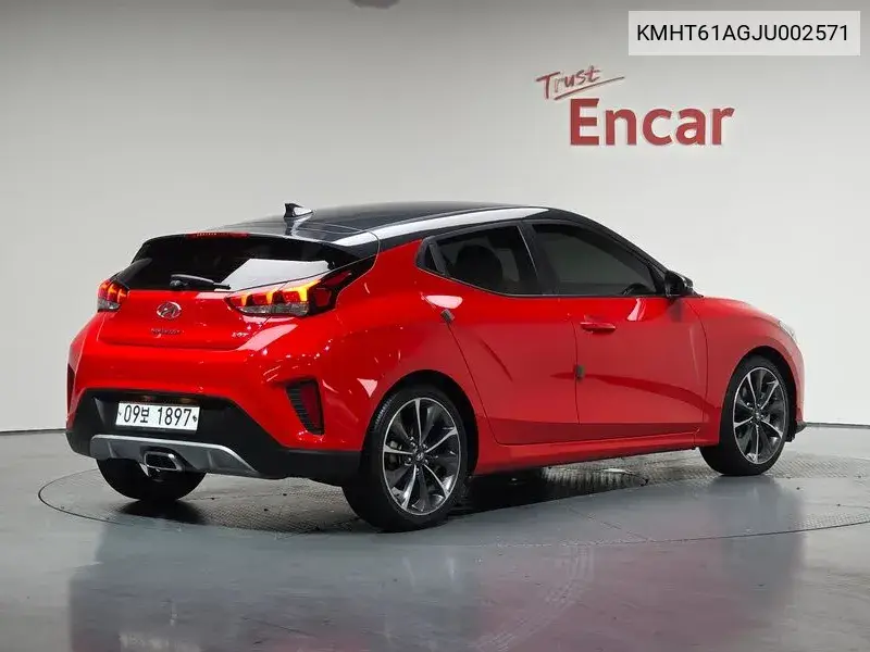 Veloster (Js) 1.4 Turbo Modern Core VIN: KMHT61AGJU002571 Lot: 39986499