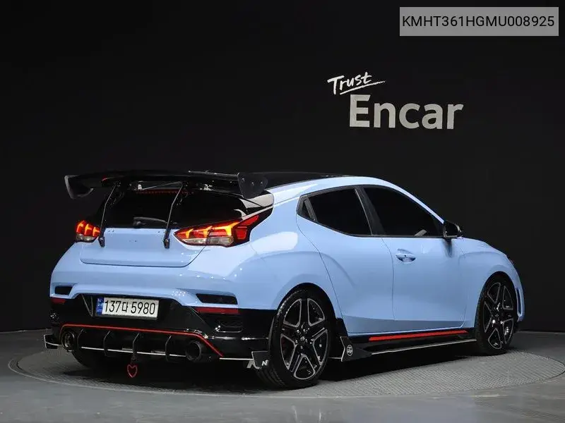 Veloster (Js) 2.0 N VIN: KMHT361HGMU008925 Lot: 39619855