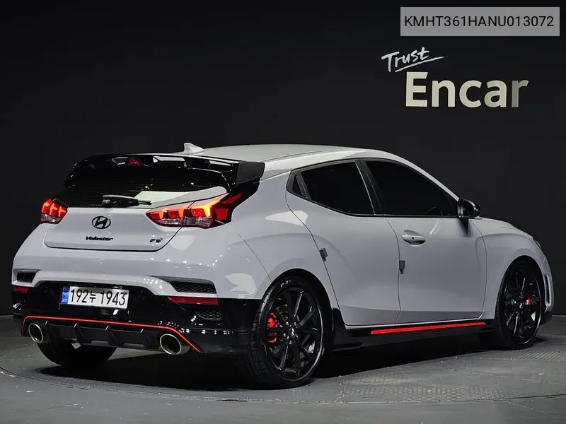 Hyundai Veloster (Js) 2.0 N VIN: KMHT361HANU013072 Lot: 38048879