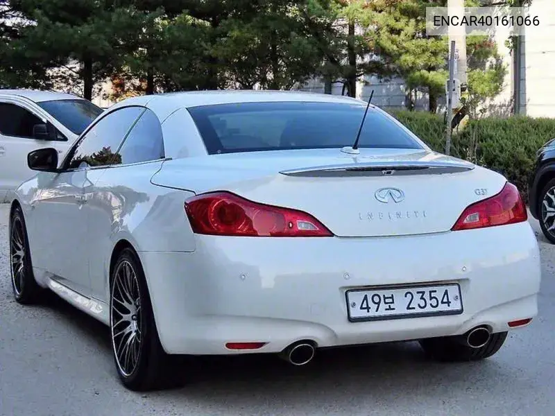 G37 Converter B36 VIN: ENCAR40161066 Lot: 40161066