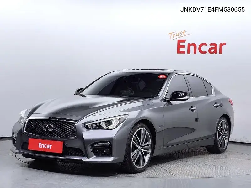 Q50 2.2D Premium VIN: JNKDV71E4FM530655 Lot: 39449286