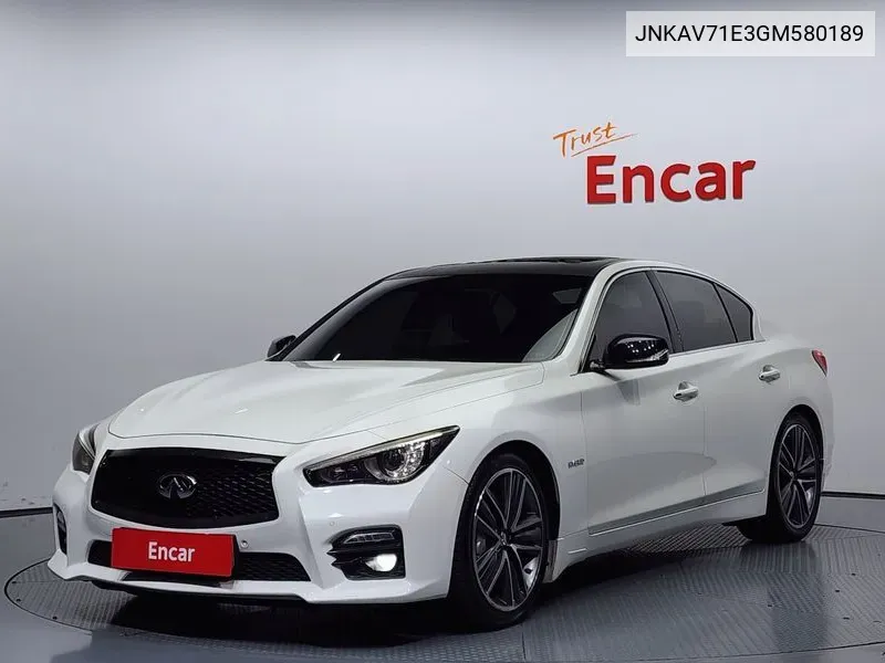 Q503.5 Hybrid Essence VIN: JNKAV71E3GM580189 Lot: 37342199