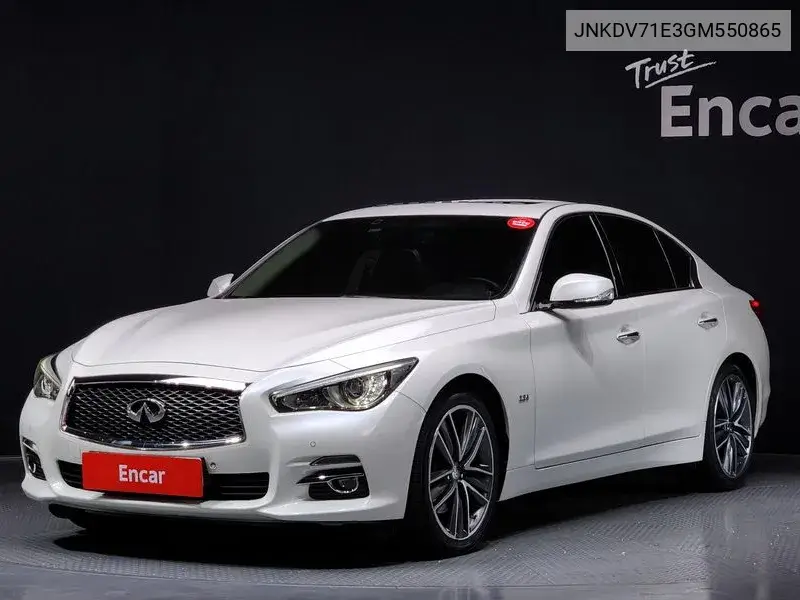 Q50 2.2D Premium VIN: JNKDV71E3GM550865 Lot: 39035477