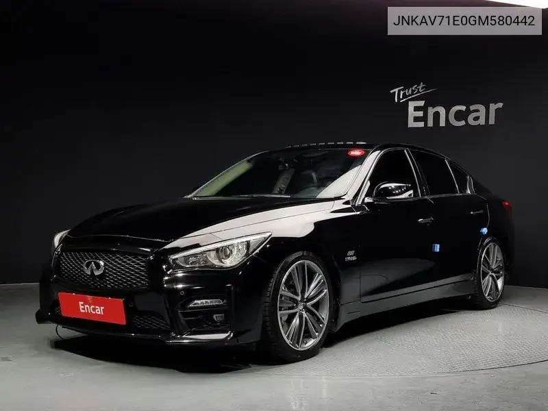 Q50 3.5 Hybrid Essence VIN: JNKAV71E0GM580442 Lot: 39257739