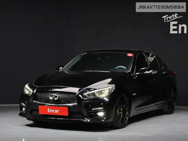 Q50 3.5 Hybrid Essence VIN: JNKAV71E0GM58064 Lot: 39273588