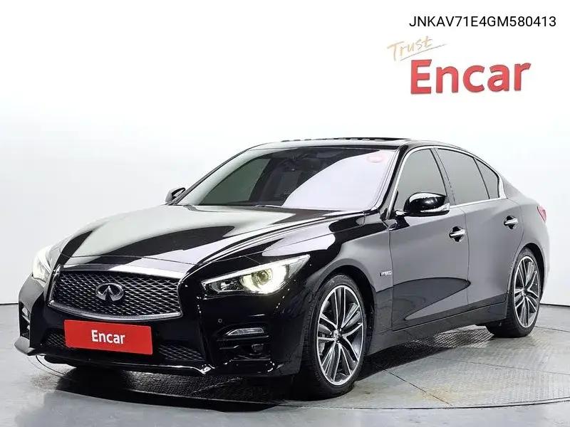 Q50 3.5 Hybrid Essence VIN: JNKAV71E4GM580413 Lot: 39361613