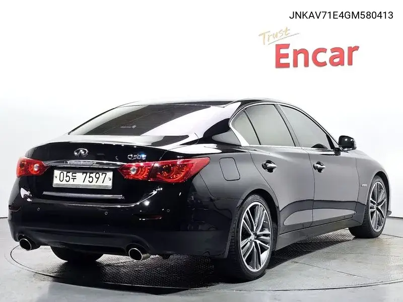 Q50 3.5 Hybrid Essence VIN: JNKAV71E4GM580413 Lot: 39361613