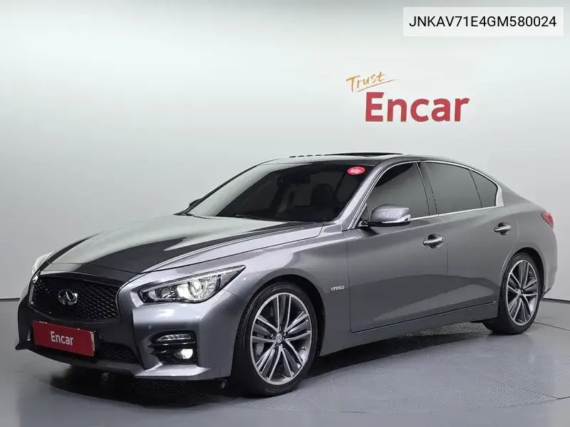 Q50 3.5 Hybrid Essence VIN: JNKAV71E4GM580024 Lot: 39987265