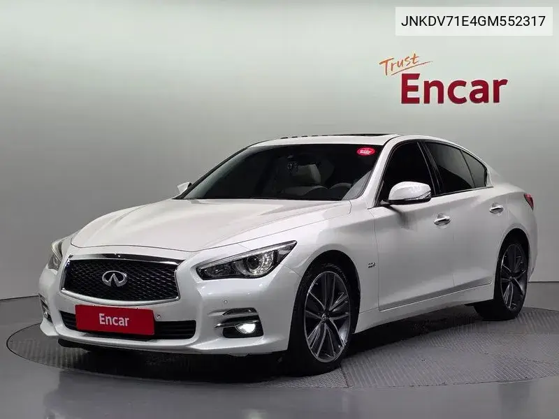 Q50 2.2D Premium VIN: JNKDV71E4GM552317 Lot: 40159181
