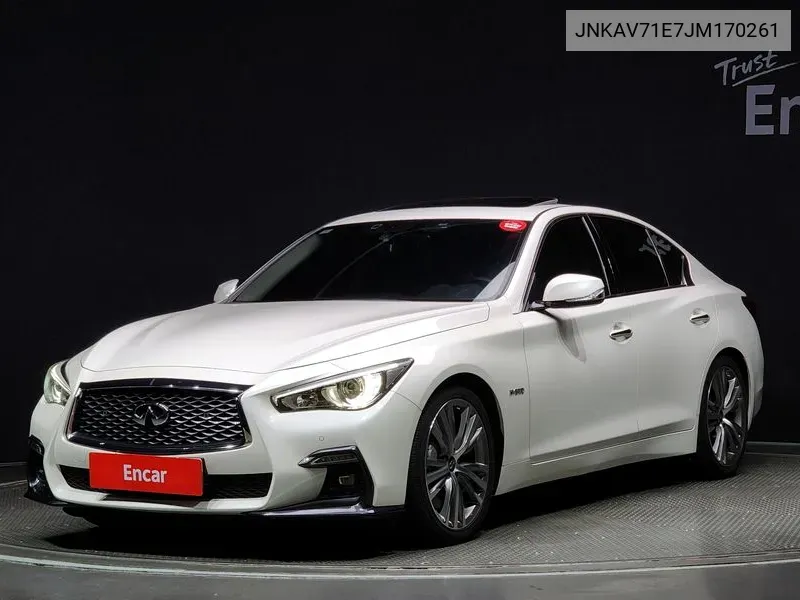 Q503.5 Blue Sports Sensory VIN: JNKAV71E7JM170261 Lot: 38372595