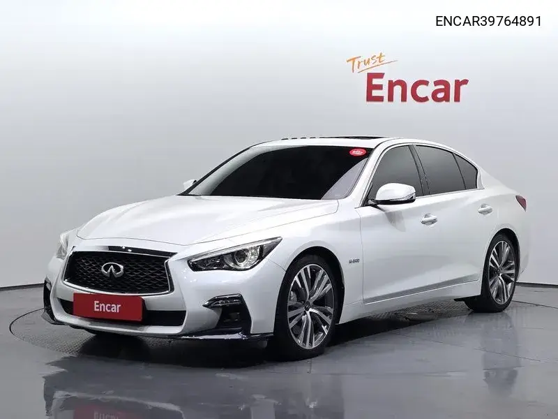 Q50 3.5 Blue Sports Sensor VIN: JNKAV71E3JM170175 Lot: 39713107