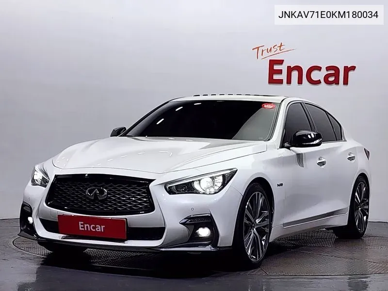 Infiniti Q50 Q50 3.5 Blue Sport Sensory, 2019 VIN: JNKAV71E0KM180034 Lot: 38254280