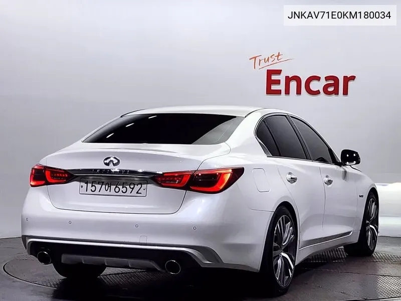 Infiniti Q50 Q50 3.5 Blue Sport Sensory, 2019 VIN: JNKAV71E0KM180034 Lot: 38254280