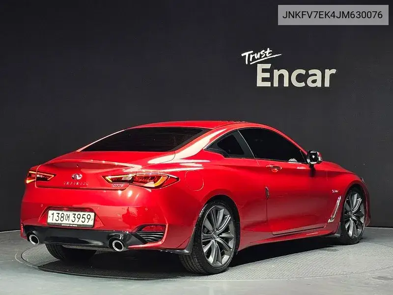 Q60 (Cv37) 3.0 Coupe VIN: JNKFV7EK4JM630076 Lot: 40142416