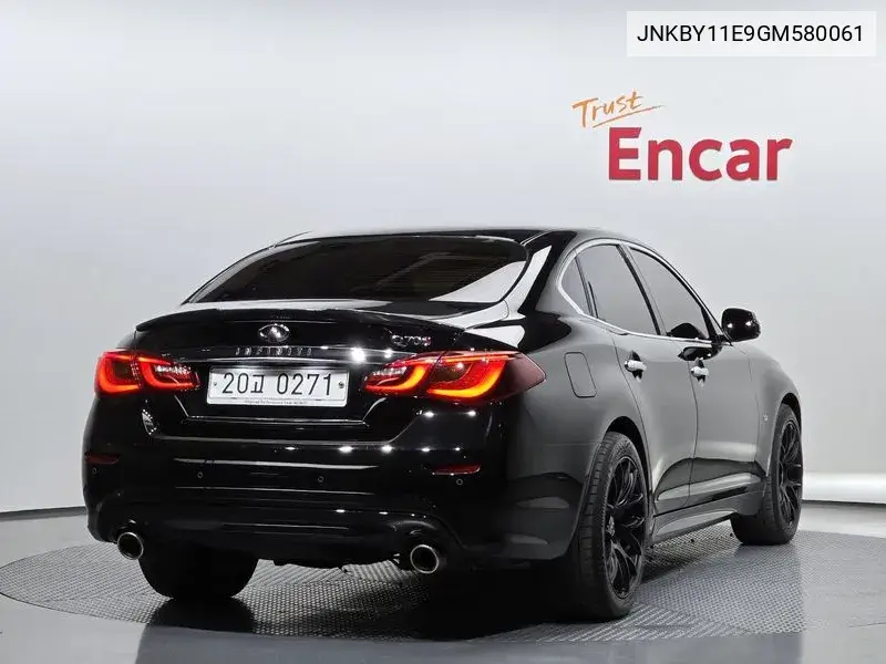 Q70 3.7 Style VIN: JNKBY11E9GM580061 Lot: 39503766