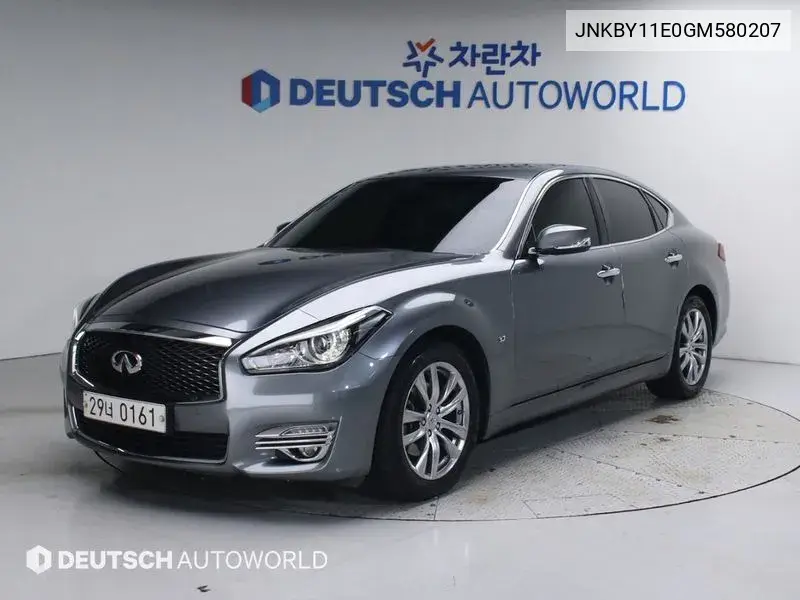 Q70 3.7 Style VIN: JNKBY11E0GM580207 Lot: 39512689
