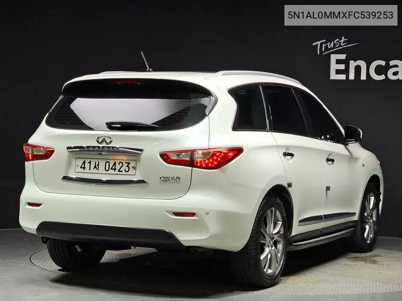 Qx60 3.5 Awd VIN: 5N1AL0MMXFC539253 Lot: 38130797