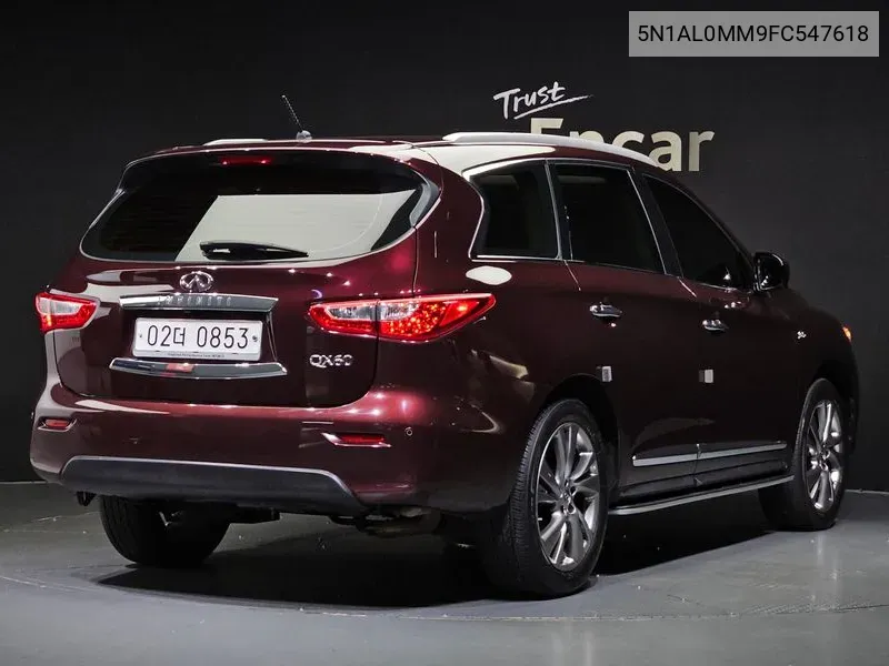 Qx603.5 Awd VIN: 5N1AL0MM9FC547618 Lot: 38373513