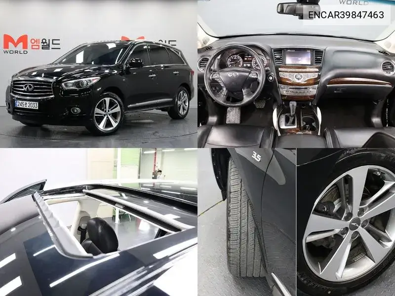 Qx60 3.5 Awd VIN: ENCAR39847463 Lot: 39847463