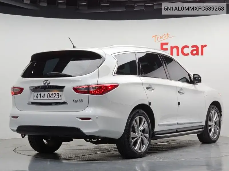 Qx60 3.5 Awd VIN: 5N1AL0MMXFC539253 Lot: 39926628