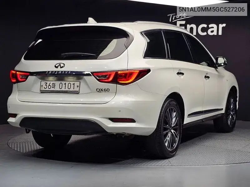 Qx60 3.5 Awd VIN: 5N1AL0MM5GC527206 Lot: 39782356