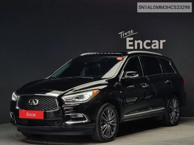Qx60 3.5 Awd VIN: 5N1AL0MM3HC523298 Lot: 38367695