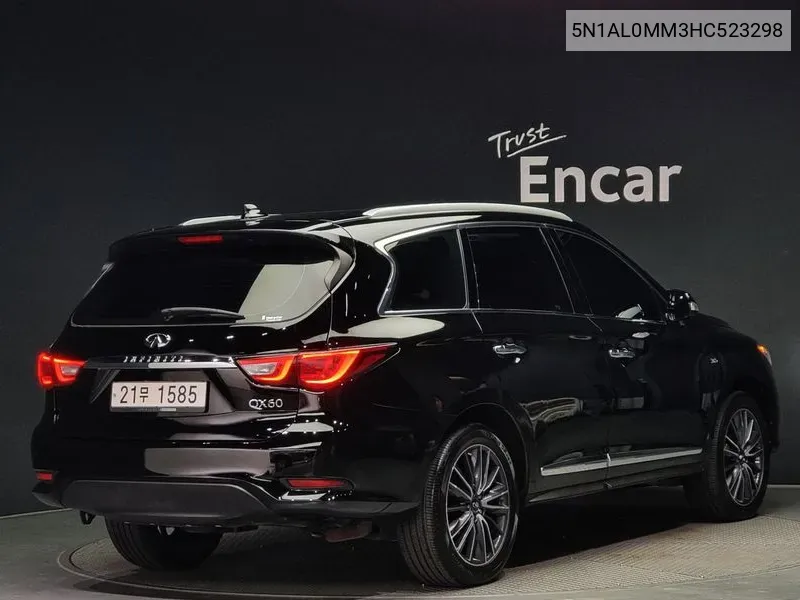 Qx60 3.5 Awd VIN: 5N1AL0MM3HC523298 Lot: 38367695