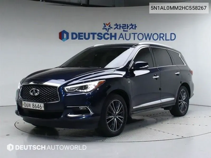 Qx603.5 Awd VIN: 5N1AL0MM2HC558267 Lot: 38493723