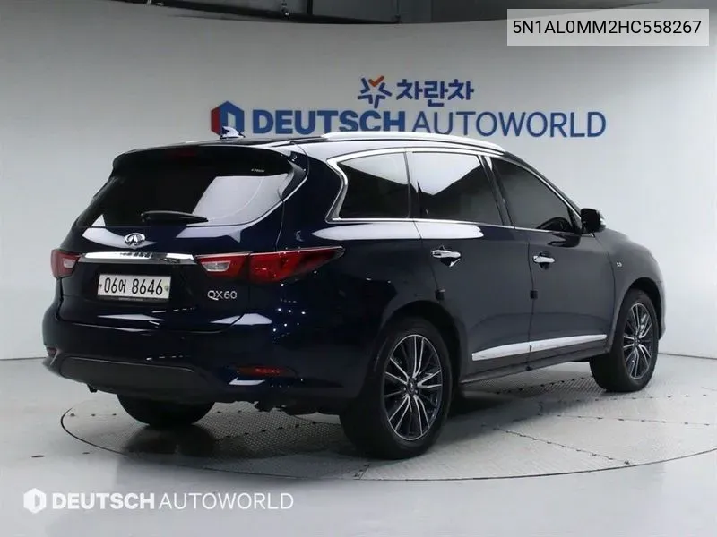 Qx603.5 Awd VIN: 5N1AL0MM2HC558267 Lot: 38493723