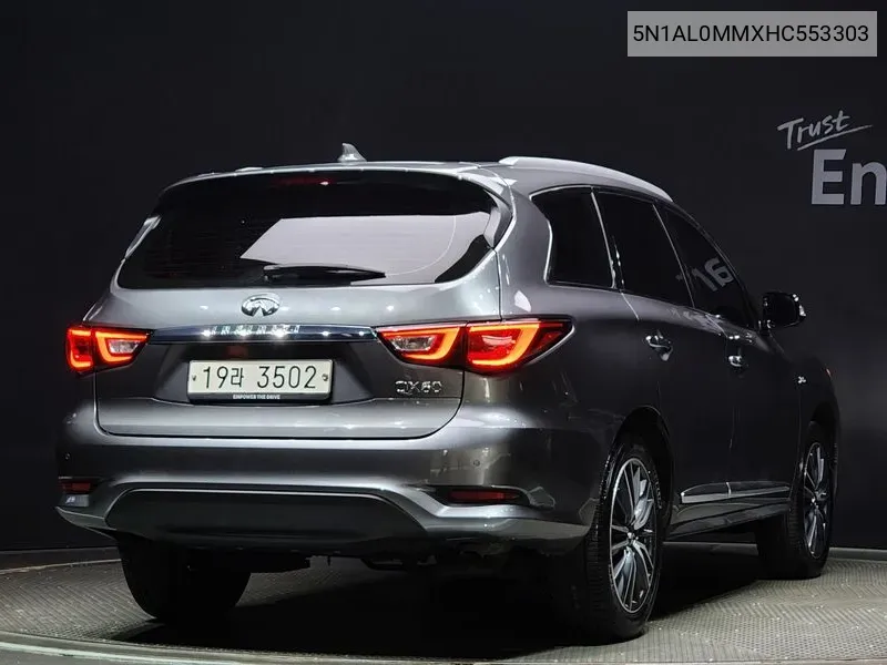 Qx60 3.5 Awd VIN: 5N1AL0MMXHC553303 Lot: 38582272