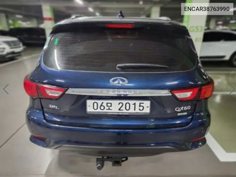 Qx603.5 Awd VIN: ENCAR38763990 Lot: 38763990